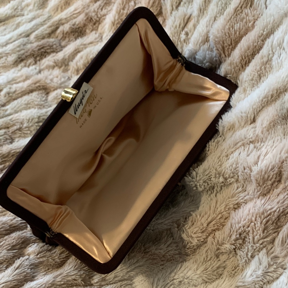 Chic Brown Clutch By Mel-Ton View 3